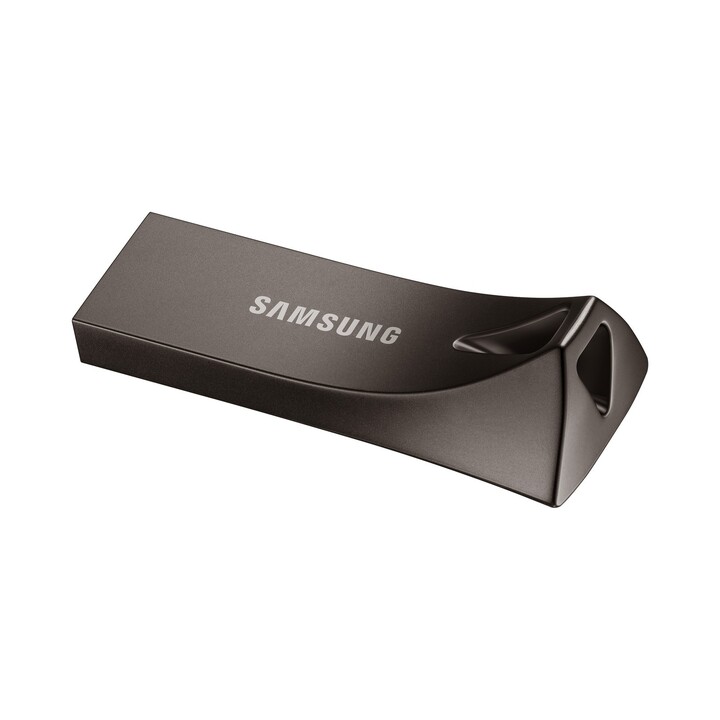 Chiavetta USB Samsung BAR Plus da 128 GB, colore grigio titanio, USB 3.1