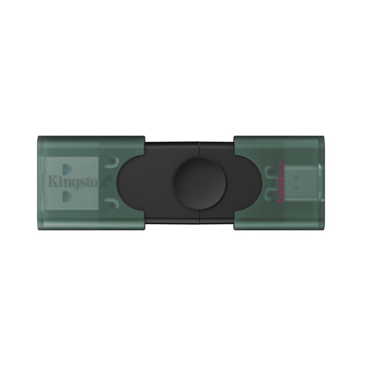Pendrive Kingston DataTraveler Duo USB Type-C e USB 3.2 de 128 GB