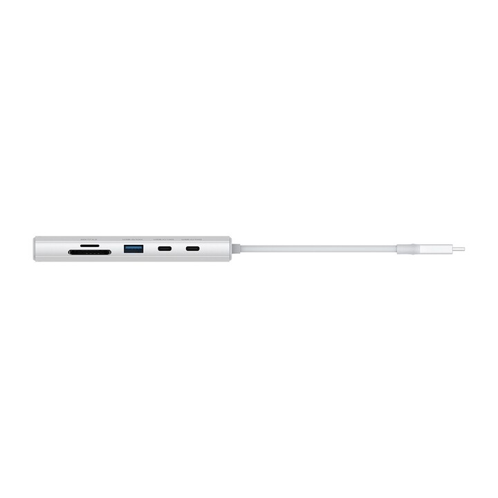 Docking station D-Link DUP-A01 USB Type-C/ 1xUSB/ 2xUSB Type-C/ 2xHDMI 4K/ 1xRJ45/ 1xLettore di schede/ 1xUSB Type-C PD/ Bianca