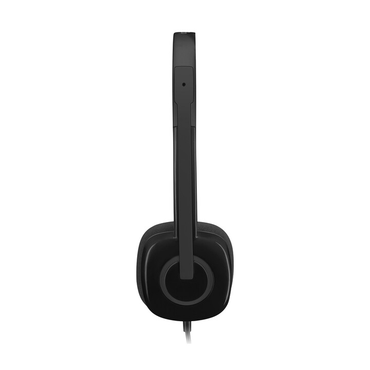 Auriculares Logitech H151/ con Micrófono/ Jack 3.5/ Negros