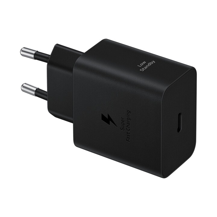 SAMSUNG SUPERFAST TRANSPORT-LADUNG 45W USB-C + USB-C DATENKABEL EPT4511XBE BLA