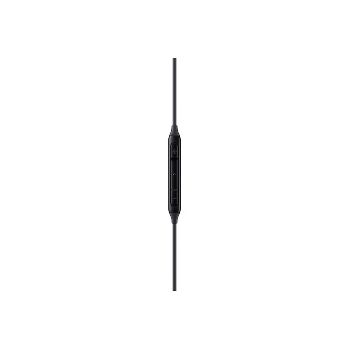 Écouteurs intra-auriculaires Samsung avec câble USB-C, microphone et contrôle du volume, noirs, par AKG EO-IC100BBEGEU