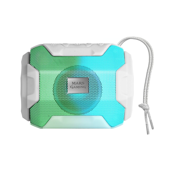 MARS GAMING MSBAXW Bluetooth-Lautsprecher 10W Weiß