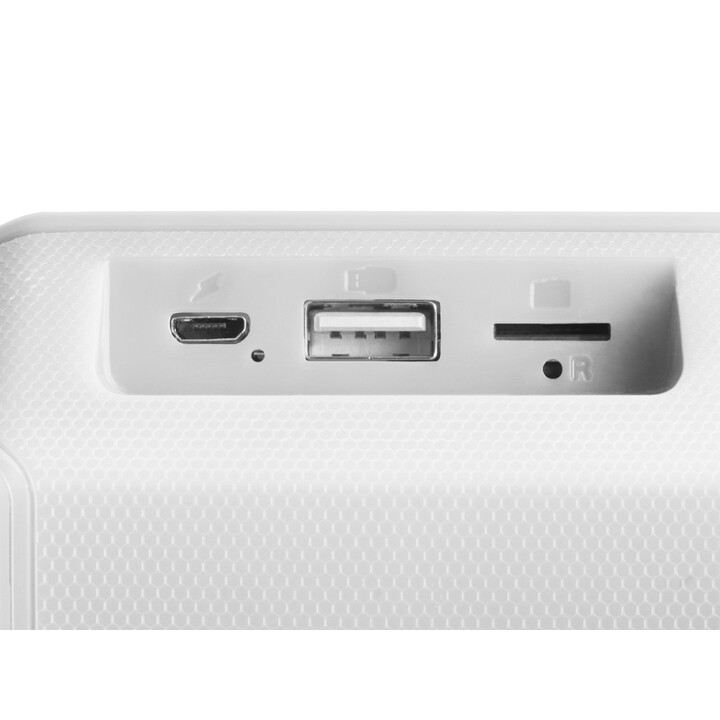 MARS GAMING MSBAXW Altavoz Bluetooth 10W Blanco