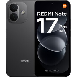 Xiaomi Redmi Note 17 Pro 5G, 6 GB + 256 GB, ecrã AMOLED de 6,83 polegadas, bateria de 8340 mAh, preto