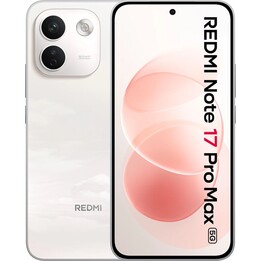 Xiaomi Redmi Note 17 Pro Max 5G, 8 GB 256 GB, 6,83 AMOLED, 10.000 mAh, bianco