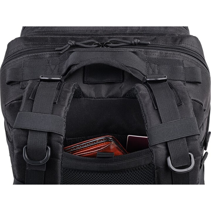 Tracer Evo 16" 25L Black Hiking Backpack