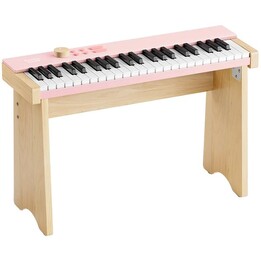 Donner Eastar Kido V-20 Rosa Claro - Piano digital infantil com 44 teclas.