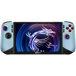 Console portable MSI A2VM-254PL Claw 8 AI+ A2VM Glacier Blue Edition : processeur Intel Core Ultra 7 258V, écran tactile IPS de 