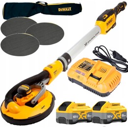 Levigatrice per cartongesso DeWALT DCE800XW2-QW da 18 V con 2 batterie da 8,0 Ah
