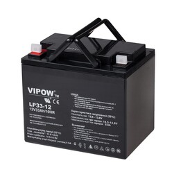 Bateria de gel VIPOW 12V 33Ah