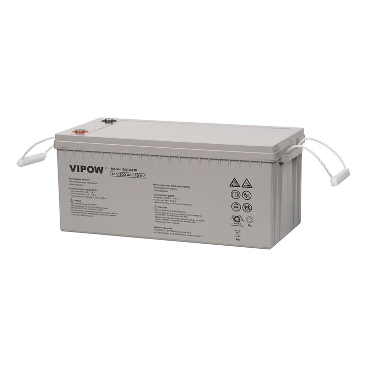 Gel-Akku 12V 200Ah Vipow