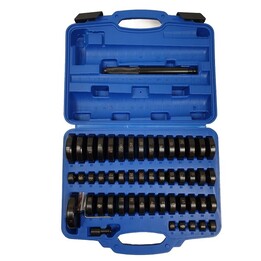BEARING SLEEVE PULLER PRESS ADAPTERS 52el. 18-74mm SILVER