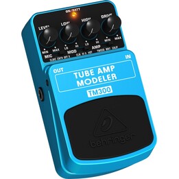Behringer TM300 pédale d'effets Noir, Bleu