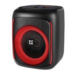 Altavoz Bluetooth Defender BOOMER 50 de 50 W MP3/FM/SD/USB/AUX/TWS/LED/MIC KARAOKE negro
