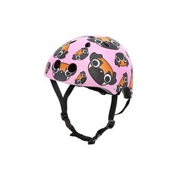 Boné e acessório esportivo Hornit PUM914, preto e rosa.