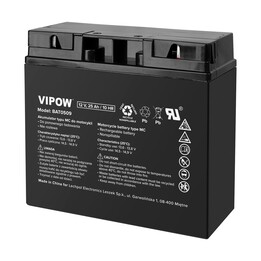 Bateria VIPOW tipo MC para motocicletas 12V 25Ah