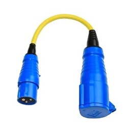Adapterkabel 16A auf 32A/250V CEE/CEE