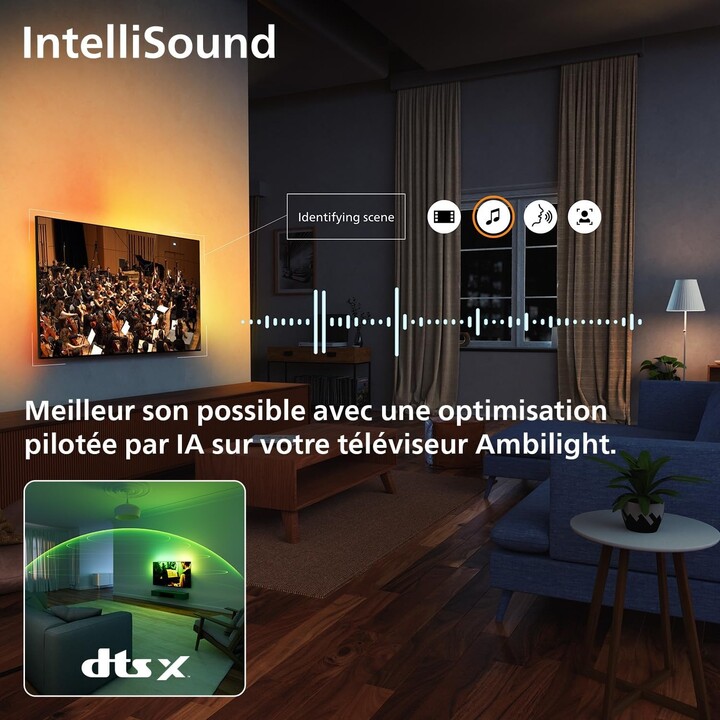 Philips 65PQS7801/12, Smart TV QLED 4K de 65 polegadas