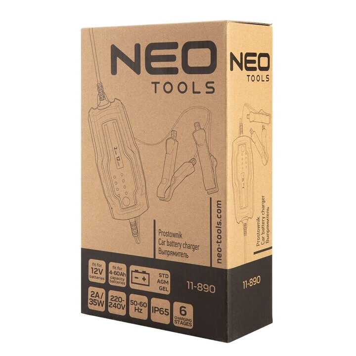 NEO tools 11-890 chargeur de batterie