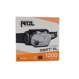 Faro anteriore Petzl Swift RL - Nero (1200 lm)