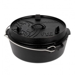 Petromax ft6-t olla de hierro fundido 5.5 L Negro