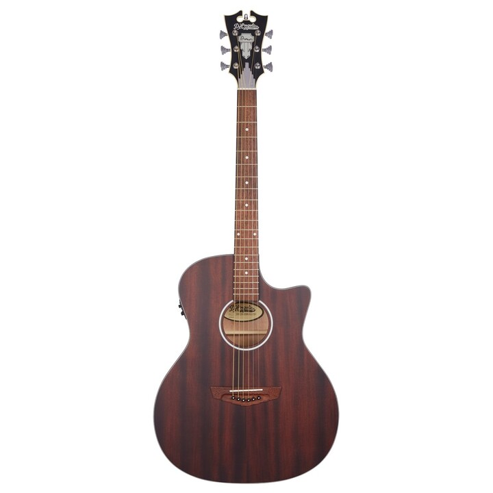 Guitarra electroacústica D'Angelico Premier Gramercy CS Matte Walnut