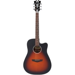 Guitarra eletroacústica D'angelico Premier Bowery LS Vintage Sunburst