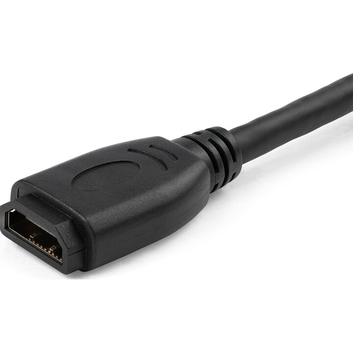 STARTECH.com HD2MF6INL Cable de extensión HDMI 2.0 15 cm negro
