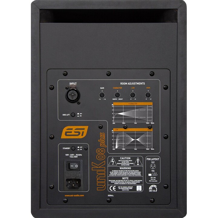 ESI uniK 08+ Noir