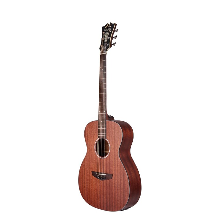 Guitarra electroacústica D'Angelico Premier Tammany LS Natural Mahogany Satin