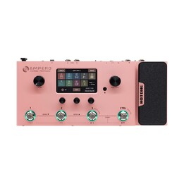 Hotone Ampero Pink Limited Edition guitar multi-effects pedal