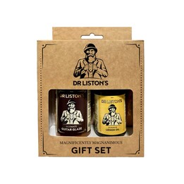 Kit de regalo Dr. Liston's Guitar Glaze DR-GS-GGLO: kit de cuidado para guitarra con brillo y aceite de limón.