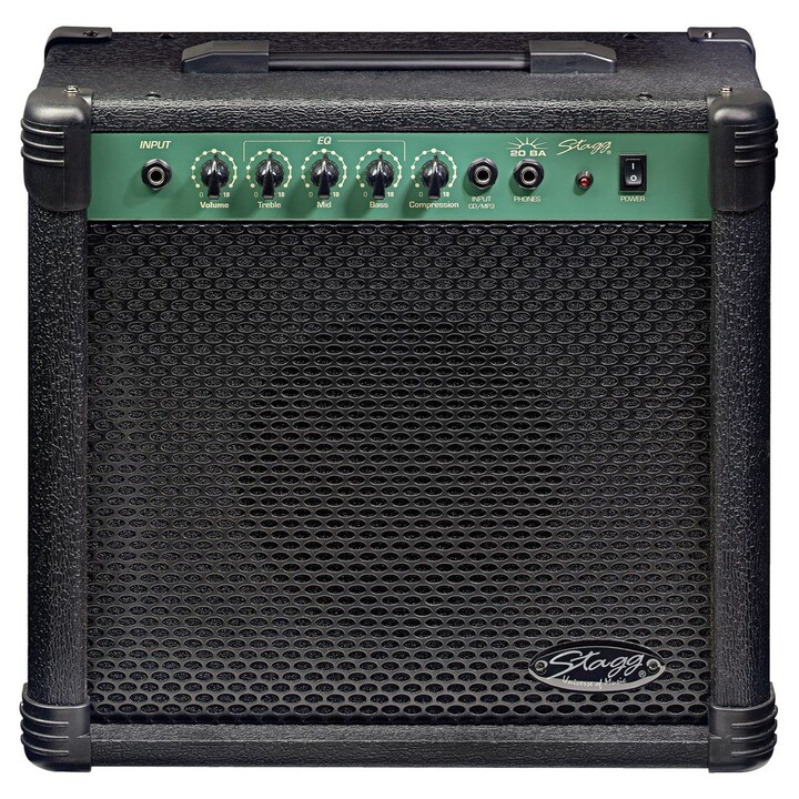Amplificador de bajo Stagg 20 BA de 20 W