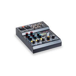 Soundsation MIOMIX 4LS: Mixer de 4 canais com efeitos, Bluetooth, OTG e interface de áudio.