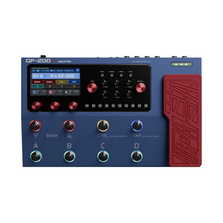 Valeton GP-200X - multiefectos para guitarra
