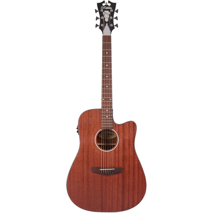 Guitarra electroacústica D'Angelico Premier Bowery LS Natural Mahogany Satin