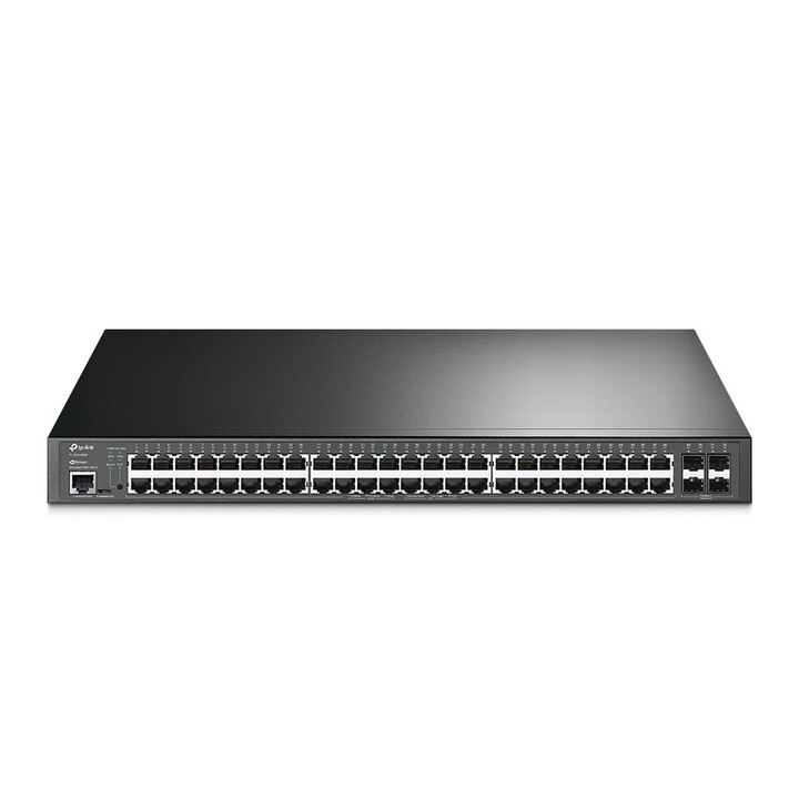 Switch Ethernet Gigabit Gerenciável L2+ TP-Link JetStream TL-SG3452XP (10/100/1000) Ethernet Potente (PoE) 1U Preto
