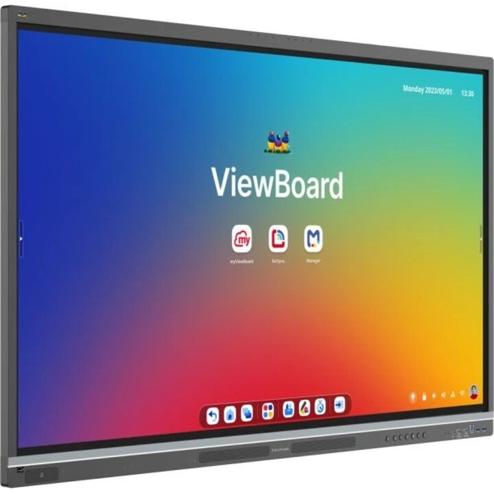 Lavagna interattiva Viewsonic IFP6551 da 165,1 cm (65") con touchscreen da 3840 x 2160 pixel, colore nero.