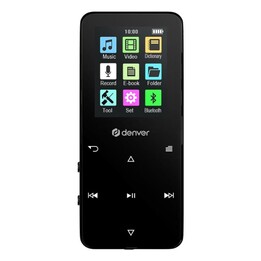 Leitor de MP3/MP4 Denver MP-1830B 4GB Preto