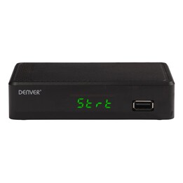Denver DTB-148 TV set-top boxe Ethernet (RJ-45), Terrestre Full HD Noir