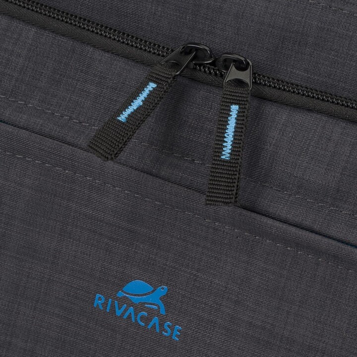 Rivacase Regent 8058 43,9 cm (17.3") Messengerhülle Schwarz, Cyan