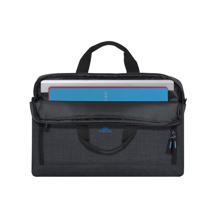 Rivacase Regent 8058 43,9 cm (17.3") Messengerhülle Schwarz, Cyan