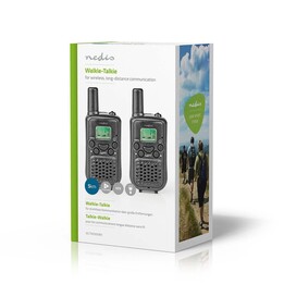 Ricetrasmettitore Nedis WLTK0500BK nero