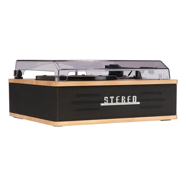 Denver VPB-262LW Belt-Drive Turntable, Black, Madeira Manual