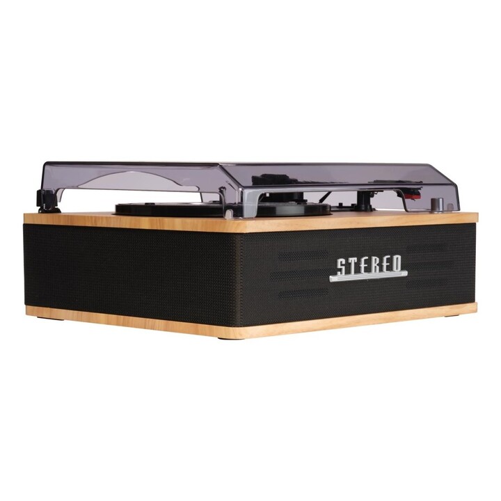 Denver VPB-262LW Belt-Drive Turntable, Black, Madeira Manual