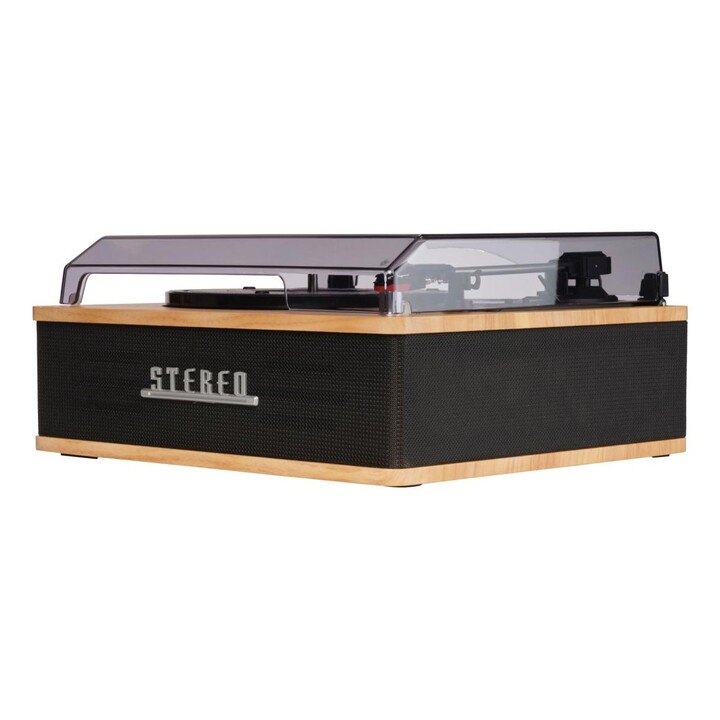Denver VPB-262LW Belt-Drive Turntable, Black, Madeira Manual