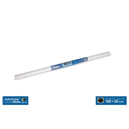 AstroSolar® ClearWhite safety solar film, outer diameter 5.1, 100x50cm