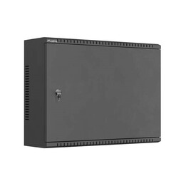 Armoire d'installation TPR 10" & 19" avec plaque mesh 560x420x180 noire Lanberg (assemblée)