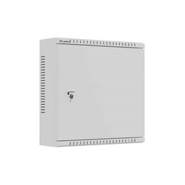 Armario de instalación TPR de 10" con panel de malla, 400x400x140 mm, gris, Lanberg (ensamblado)